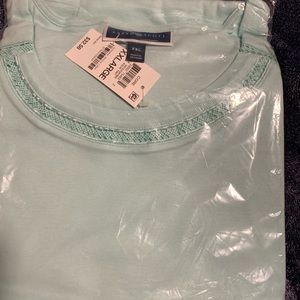 Summer Discount- NWT Karen Scott XXL Mint Green Shirt